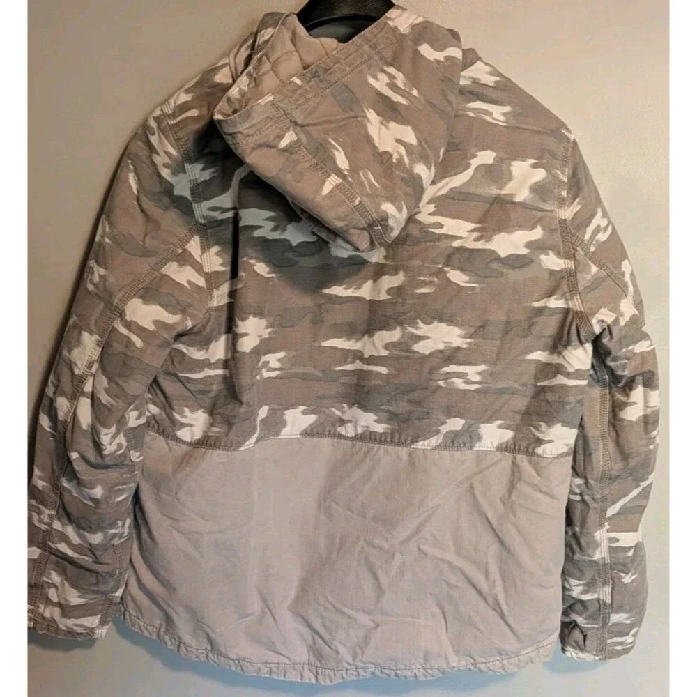 Carhartt Jacket Youth Size L(12-14) Quilt Lined Camo